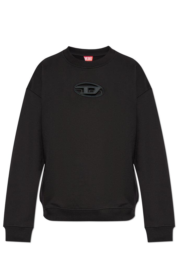 Diesel Diesel S-Wafy-Zip Faded Effect Sweatshirt - Hoodies