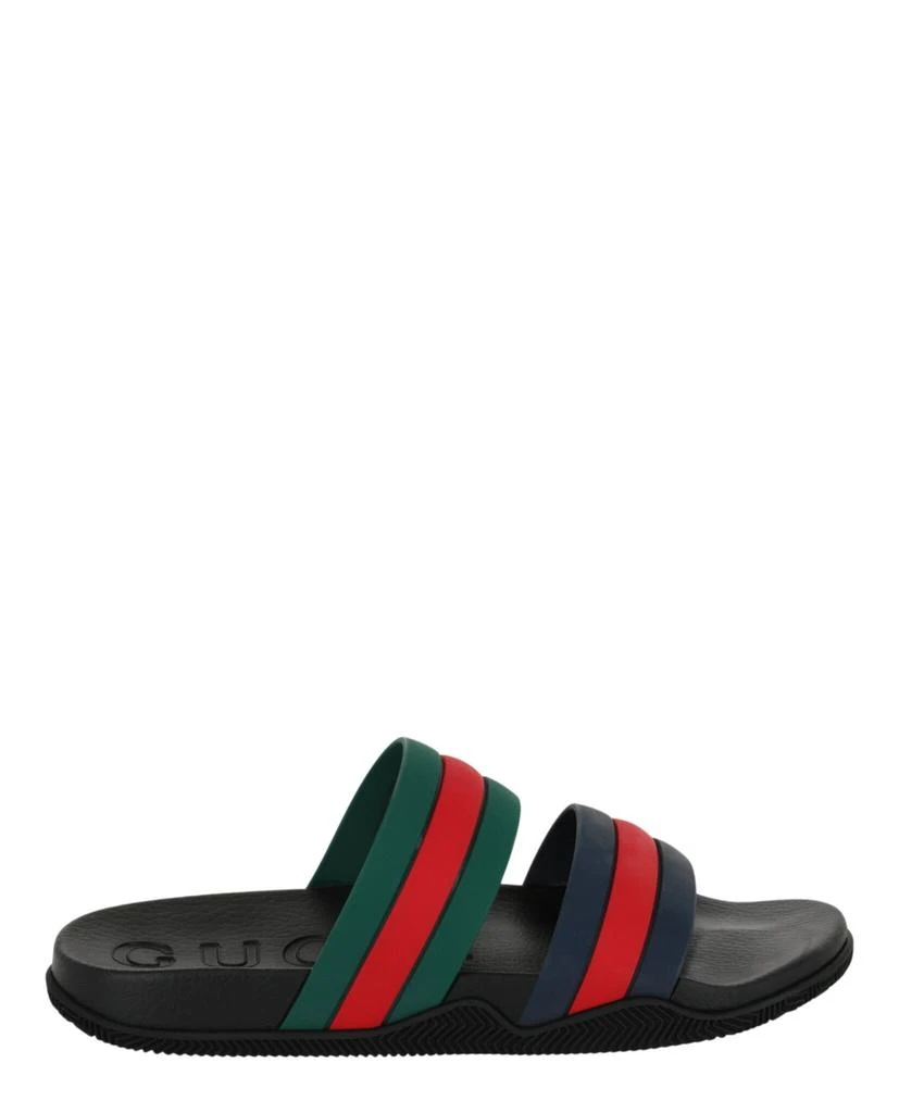 Gucci Agrado Grg Rubber Slide Sandals 1