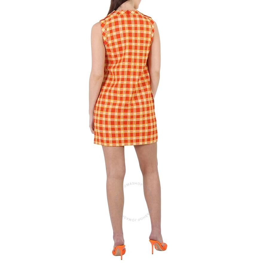 Gucci Checkered Tweed Shift Dress 3