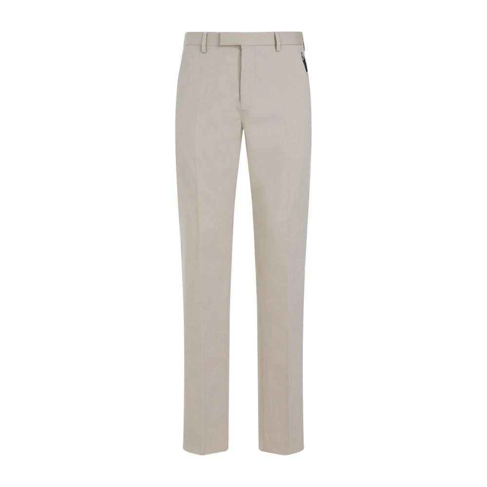 Berluti Berluti Zip Detailed Straight Leg Pants 1