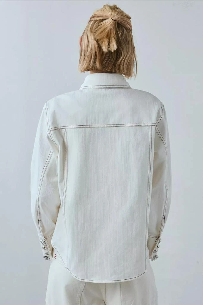 Ghospell Ghospell Meredith Cotton Button-Down Shirt 3