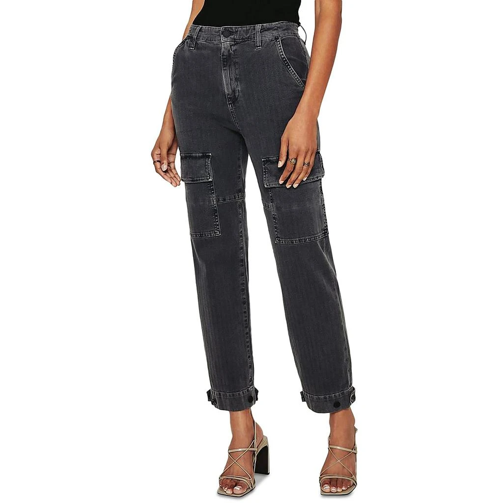 AG Womens Boyfriend High Rise Cargo Jeans 2