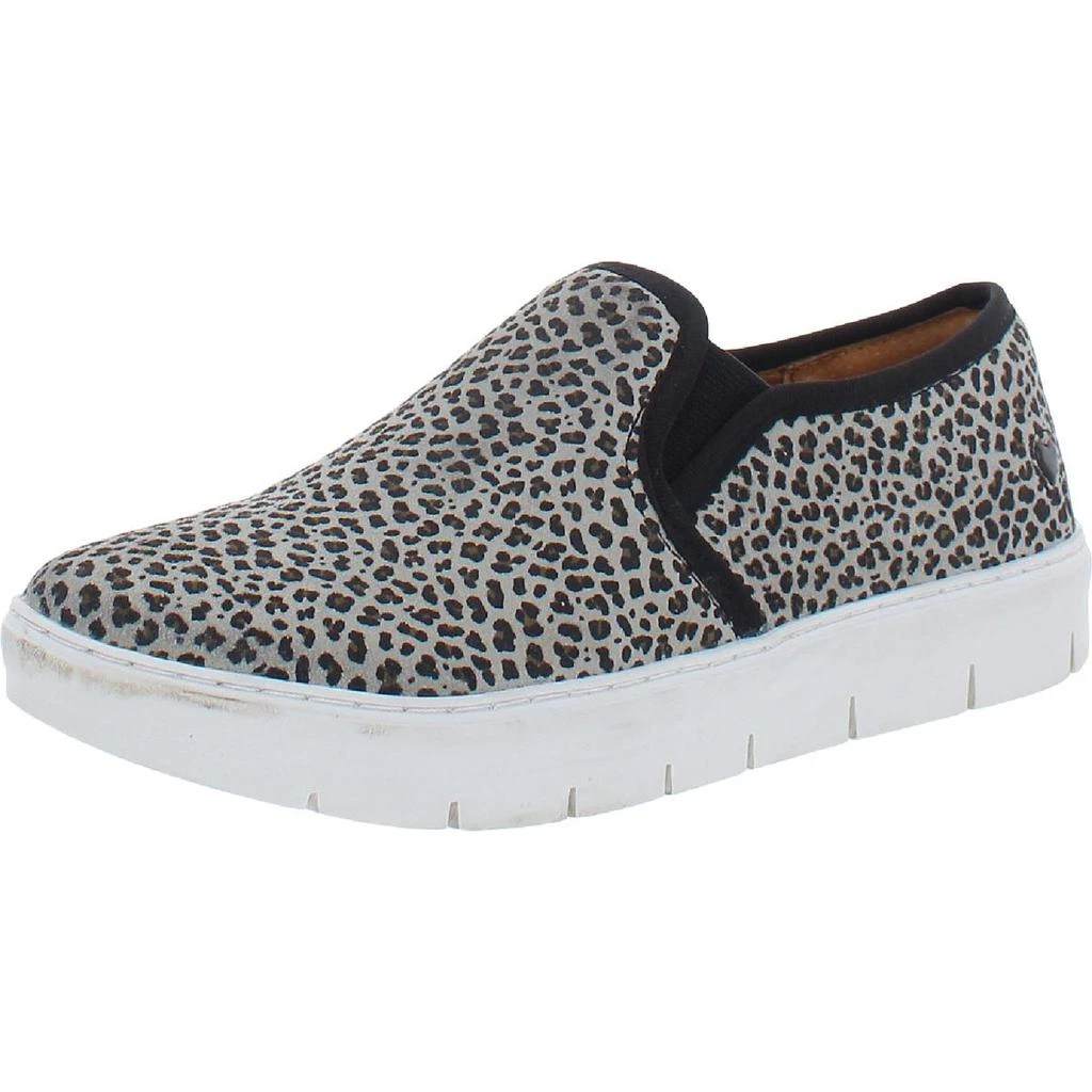 Nurse Mates Adela Womens Cushioned Footbed Slip Resistant Slip-On Sneakers 4