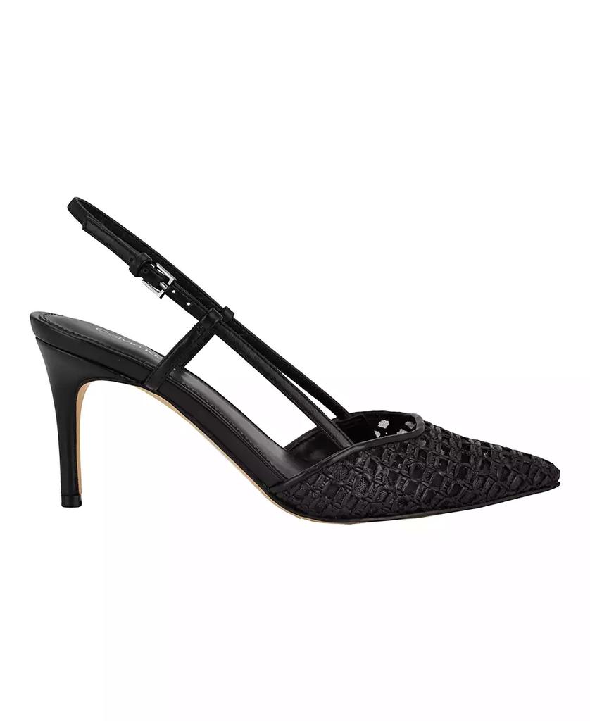 Calvin Klein Women's Juliesa Woven Slingback Pumps