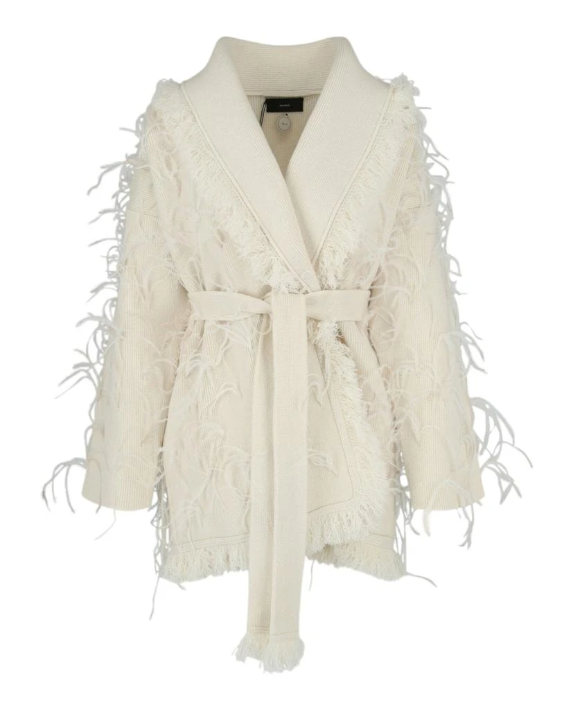 ALANUI Fringe and Feather Cardigan 1
