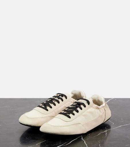 Prada Collapse Re-Nylon suede-trimmed sneakers 4