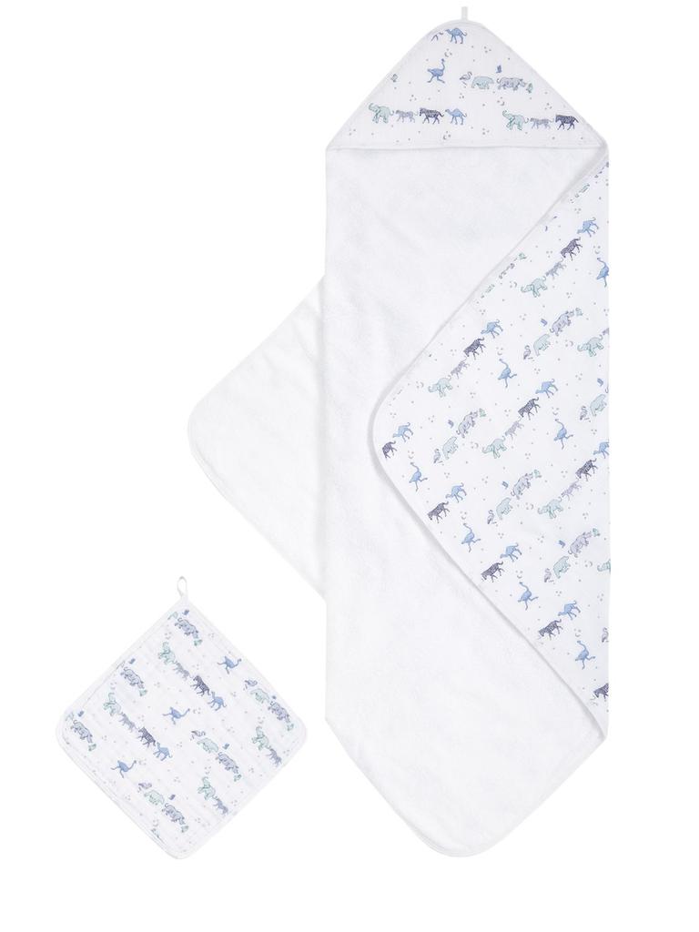 ADEN + ANAIS Towel & Washcloth Set