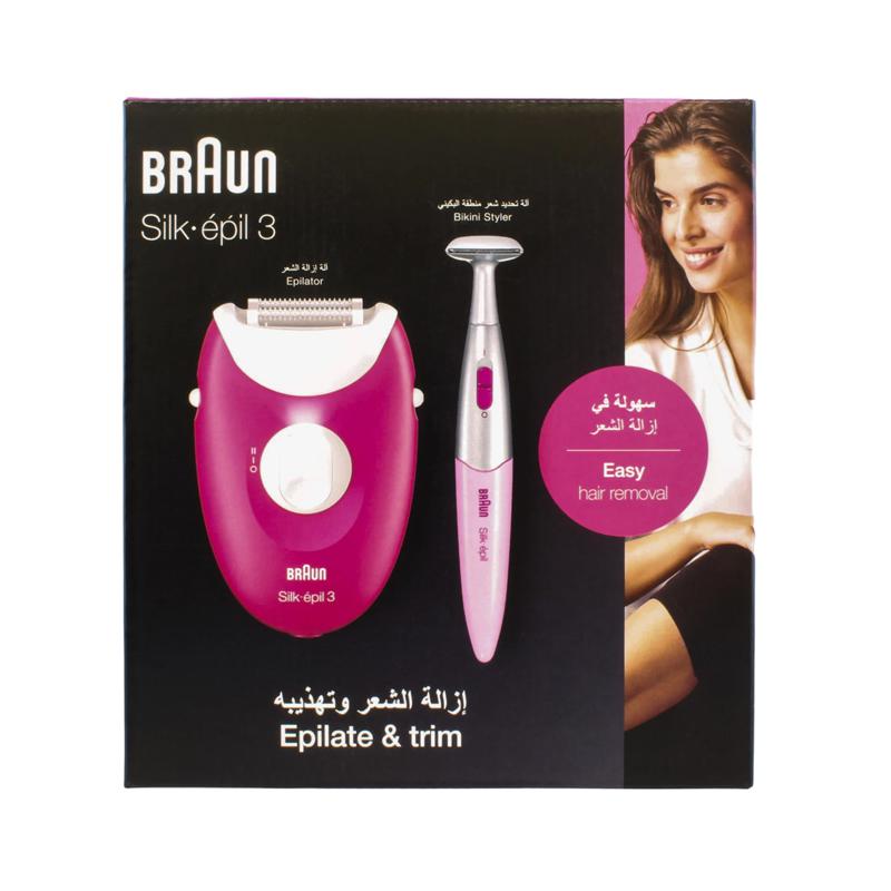 Braun Braun - Silk Epil 3 Epilator & Bikini Trimmer - SE 3420