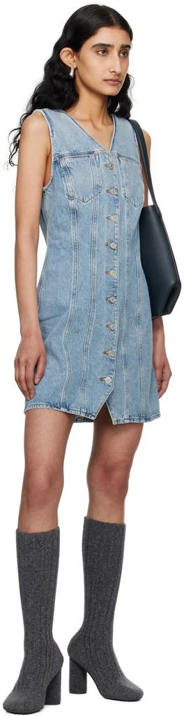 AGOLDE Blue Trina Denim Minidress 4