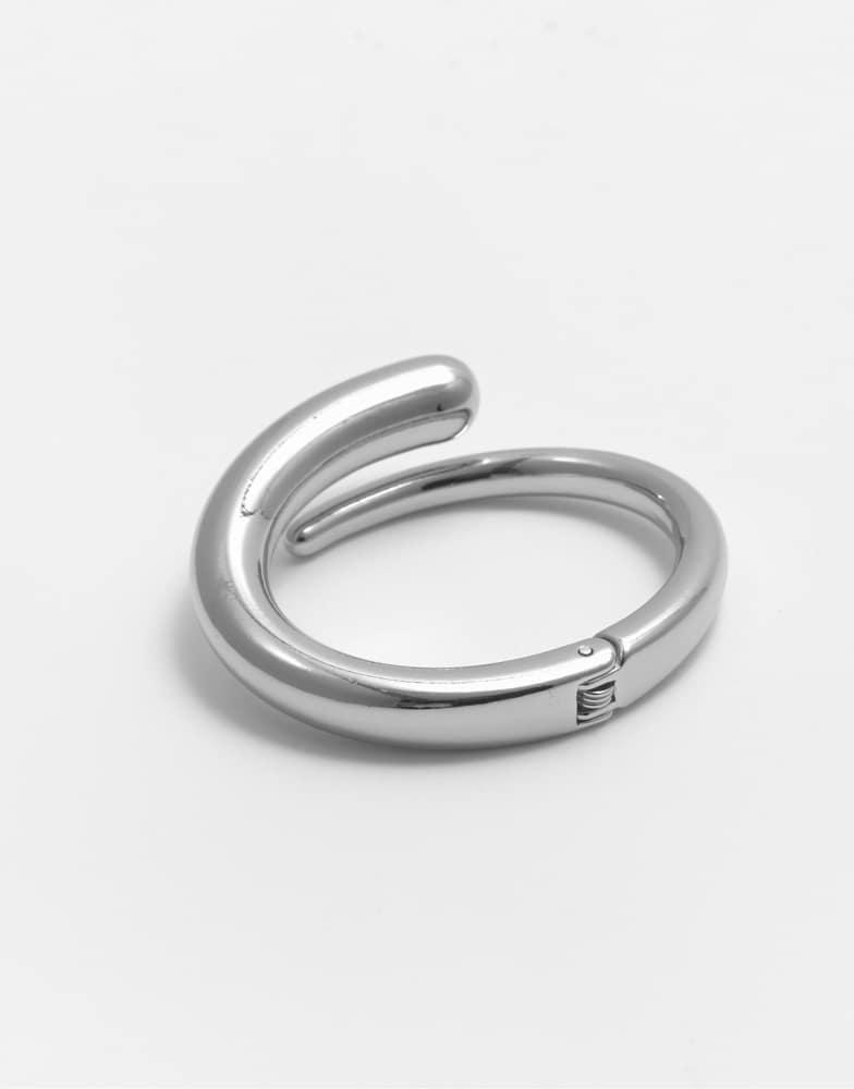Pull&Bear Pull&Bear cuff bracelet in silver