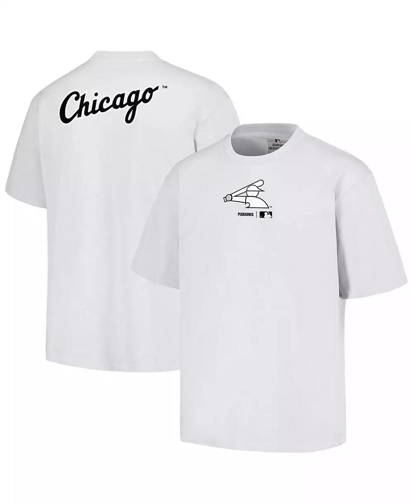 Pleasures Men's White Chicago White Sox Mascot T-shirt