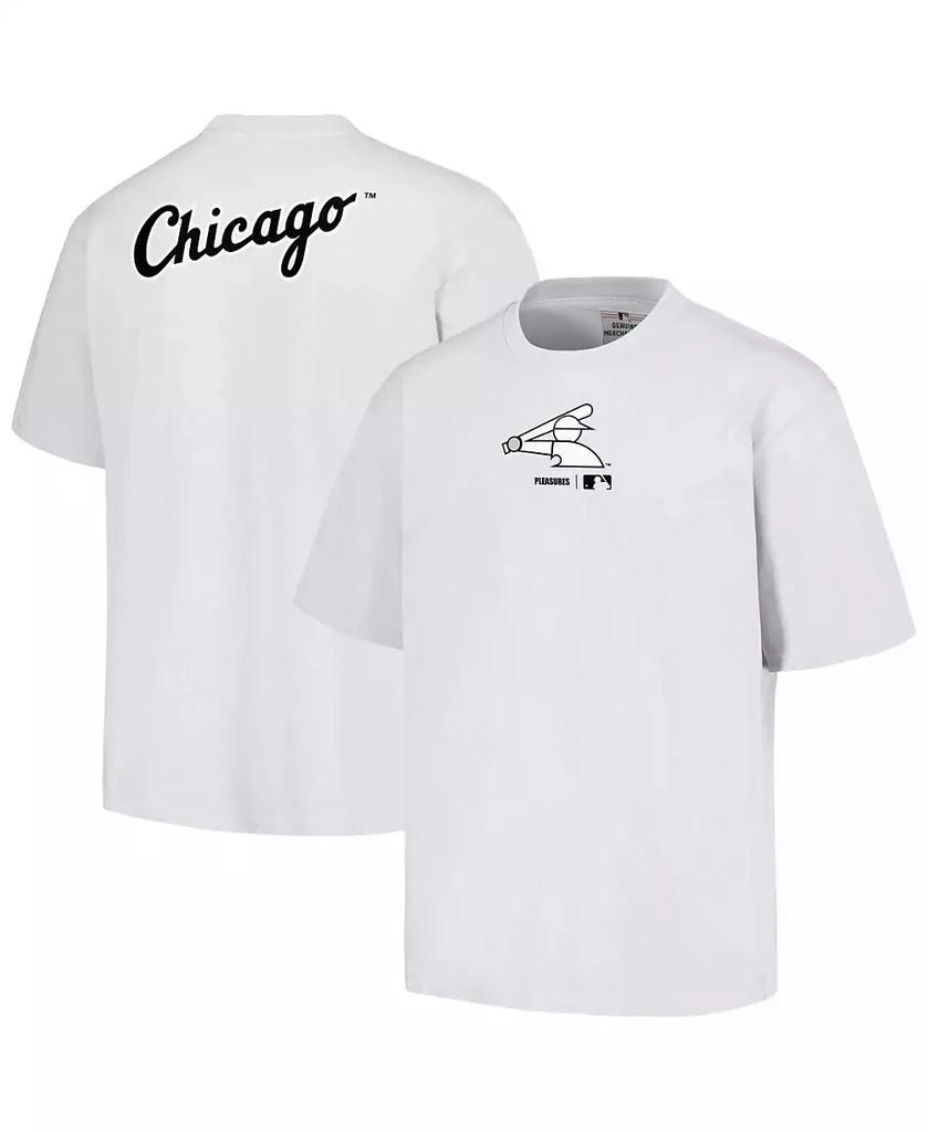 Pleasures Men's White Chicago White Sox Mascot T-shirt 1