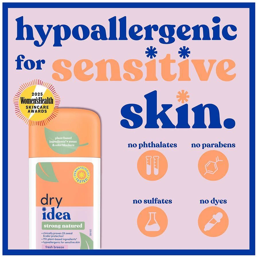 Dry Idea Plant-Based Deodorant Fresh Breeze 6