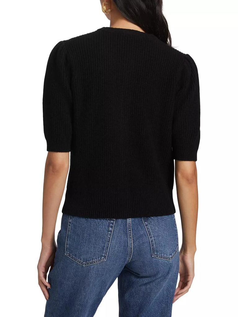 FRAME Shrunken Wool-Cashmere Cardigan 5