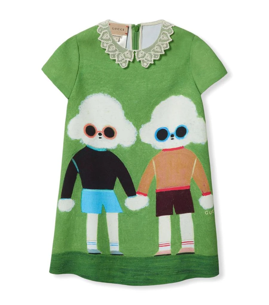Gucci x Seungyoun Kim Printed Dress (4-12 Years) 1