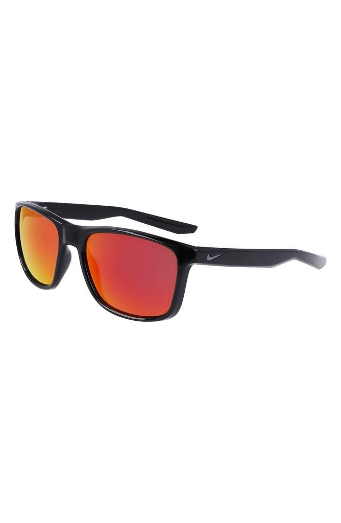NIKE Essential Endeavor 57mm Square Sunglasses
