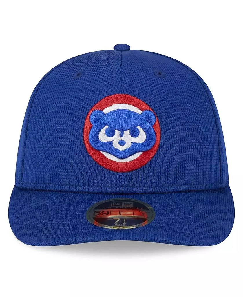 New Era Men's Royal Chicago Cubs 2024 Batting Practice Low Profile 59FIFTY Fitted Hat 4