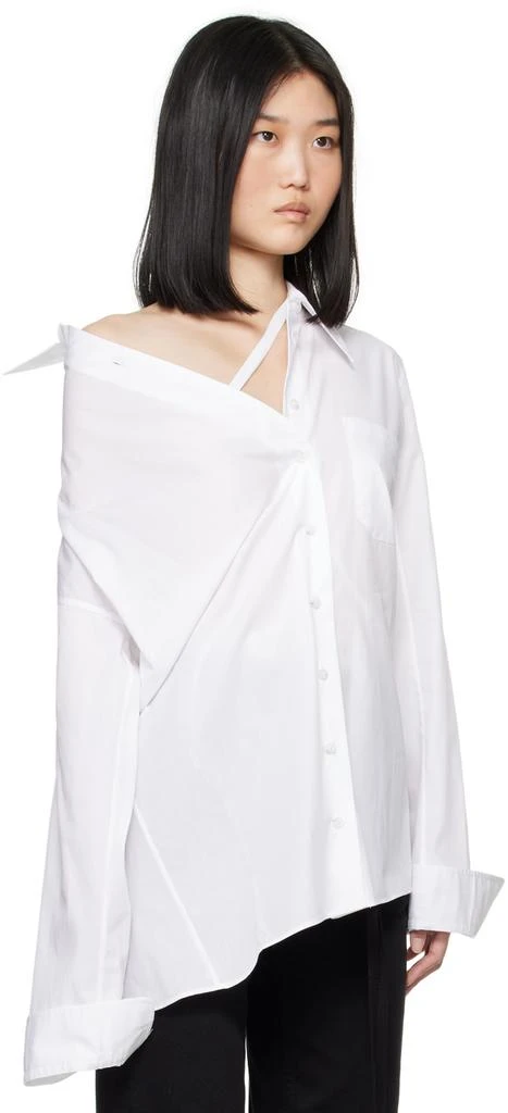 ANN DEMEULEMEESTER White Jula Shirt 2