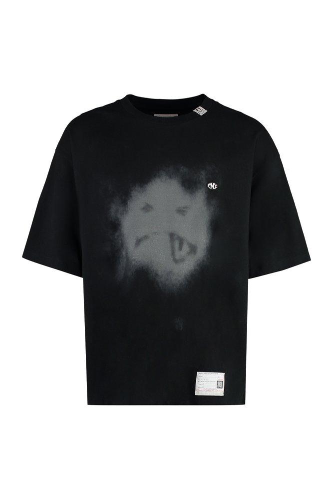 Maison Mihara Yasuhiro Maison Mihara Yasuhiro Graphic Printed Crewneck T-Shirt