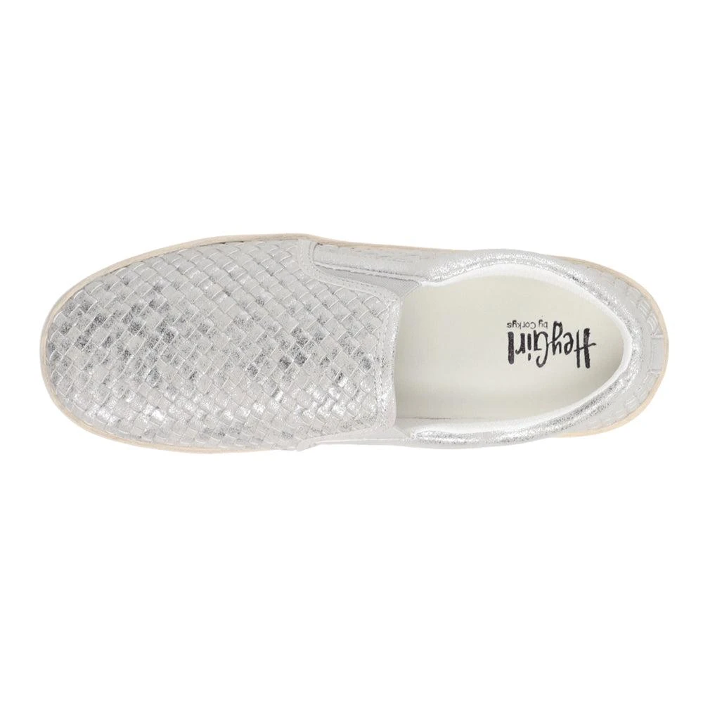 Corkys I'm Weaving Metallic Slip On Sneakers 4