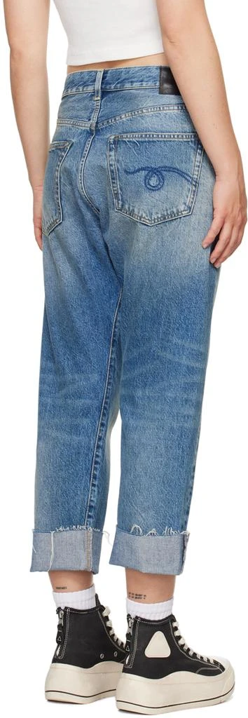 R13 Blue Crossover Jeans 3