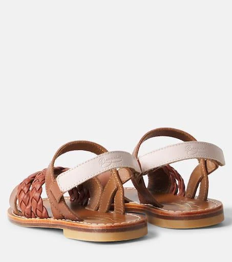 Bonpoint Liza braided leather sandals 2
