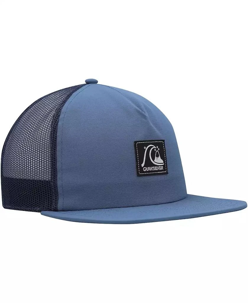 Quiksilver Men's Blue Checked Out Snapback Hat 2