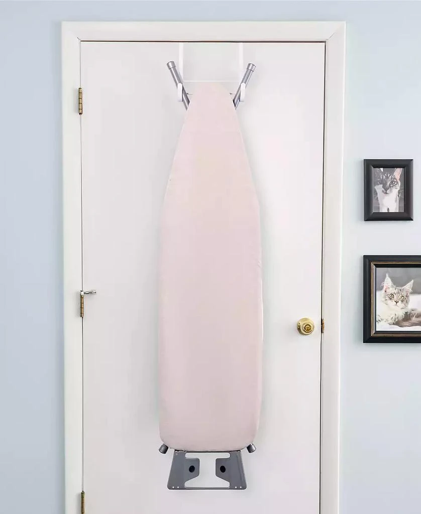 Seymour Home Products Adjustable Height, 4 Leg Ironing Board with Mesh Top and Iron Rest 4