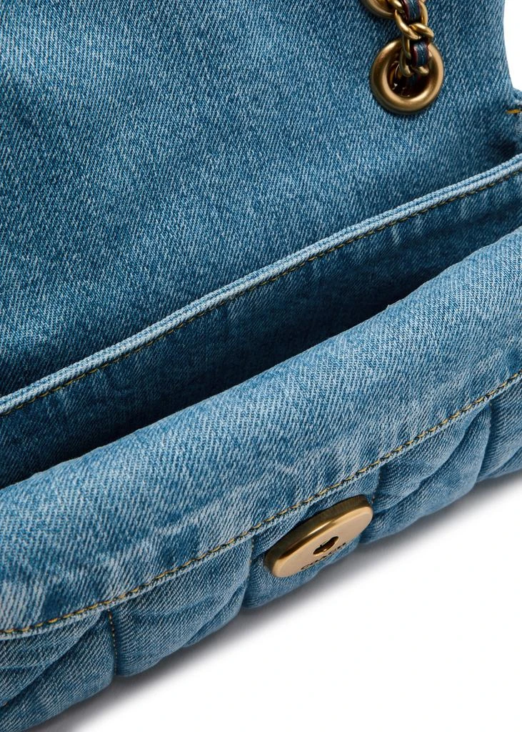 Coach Tabby 20 quilted denim shoulder bag 4