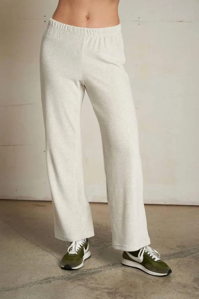perfectwhitetee Perfectwhitetee - Alex Velour Pull On Sweatpant