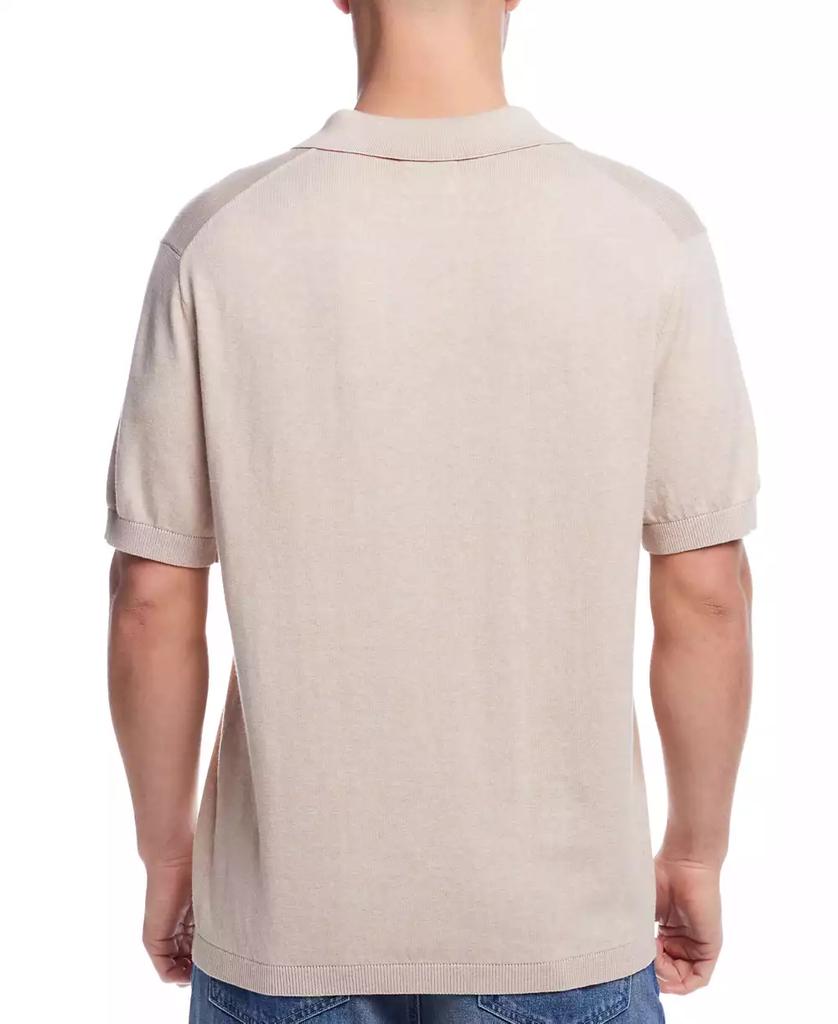Weatherproof Vintage Men's Regular-Fit Open Collar Polo Sweater