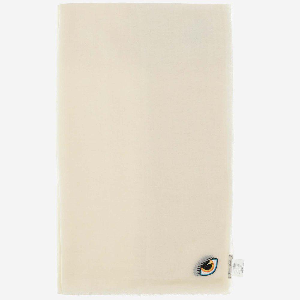 Faliero Sarti Faliero Sarti Eye Embroidered Scarf