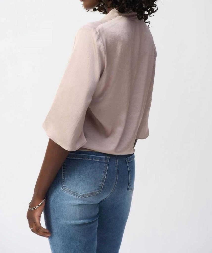 JOSEPH RIBKOFF Joseph Ribkoff - V-neck Tie-front Blouse 2