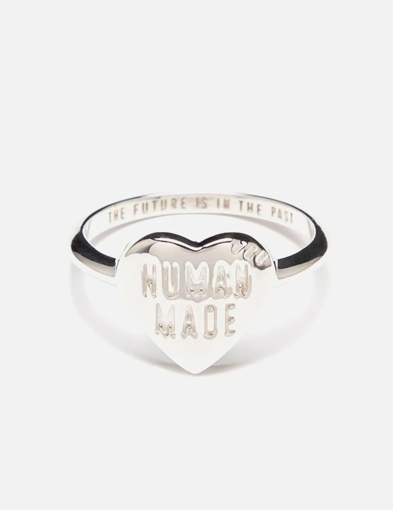 Human Made Heart Silver Ring - Rings - BeyondStyle