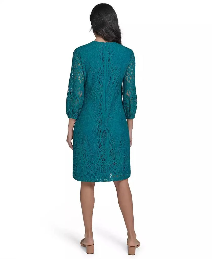 Jessica Howard Petite 3/4-Sleeve Lace Shift Dress 2