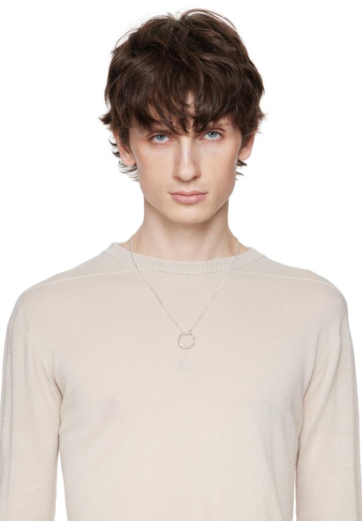 Pearls Before Swine Silver Ollo Pendant Necklace