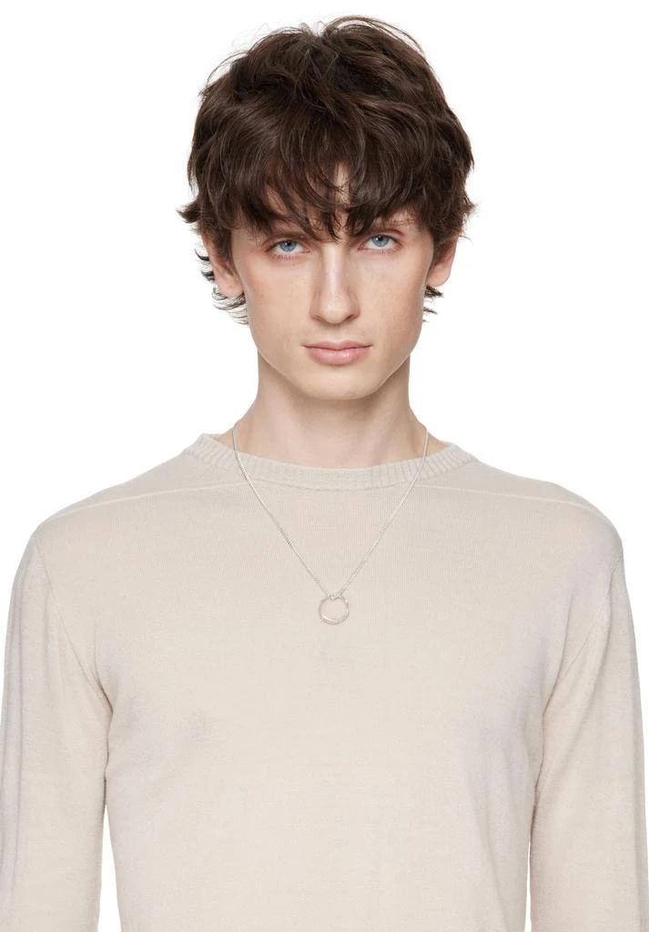 Pearls Before Swine Silver Ollo Pendant Necklace 2