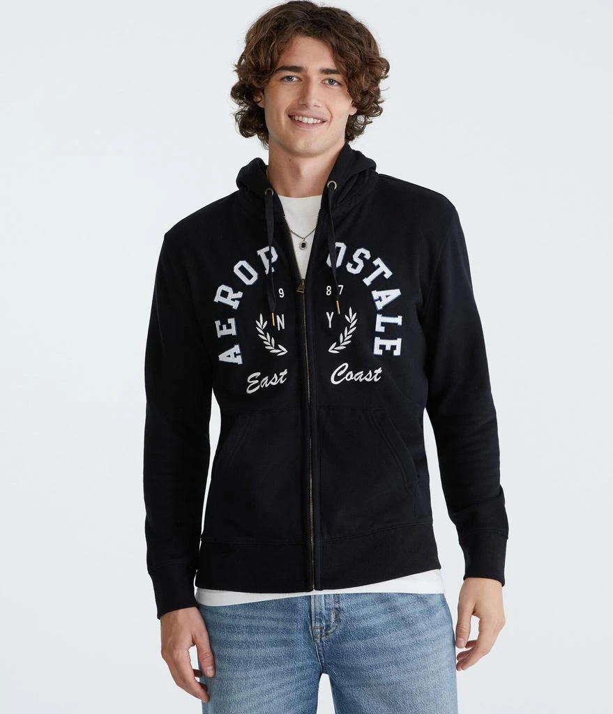 Aeropostale 1987 East Coast Full-Zip Hoodie 1
