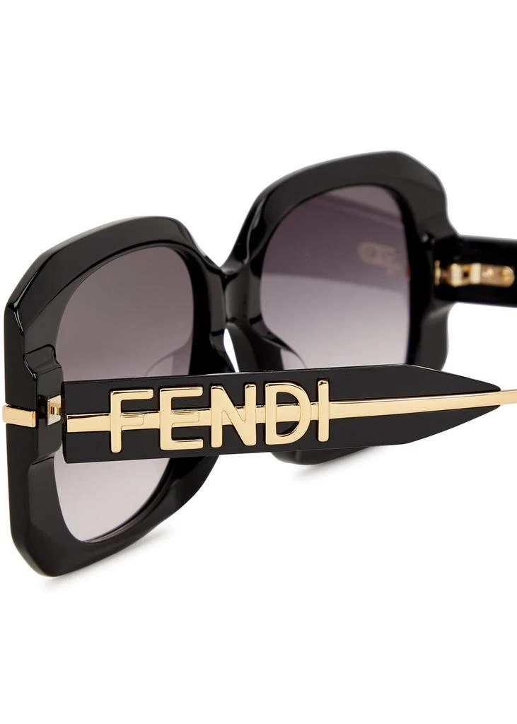 Fendi Fendigraphy oversized square-frame sunglasses 3