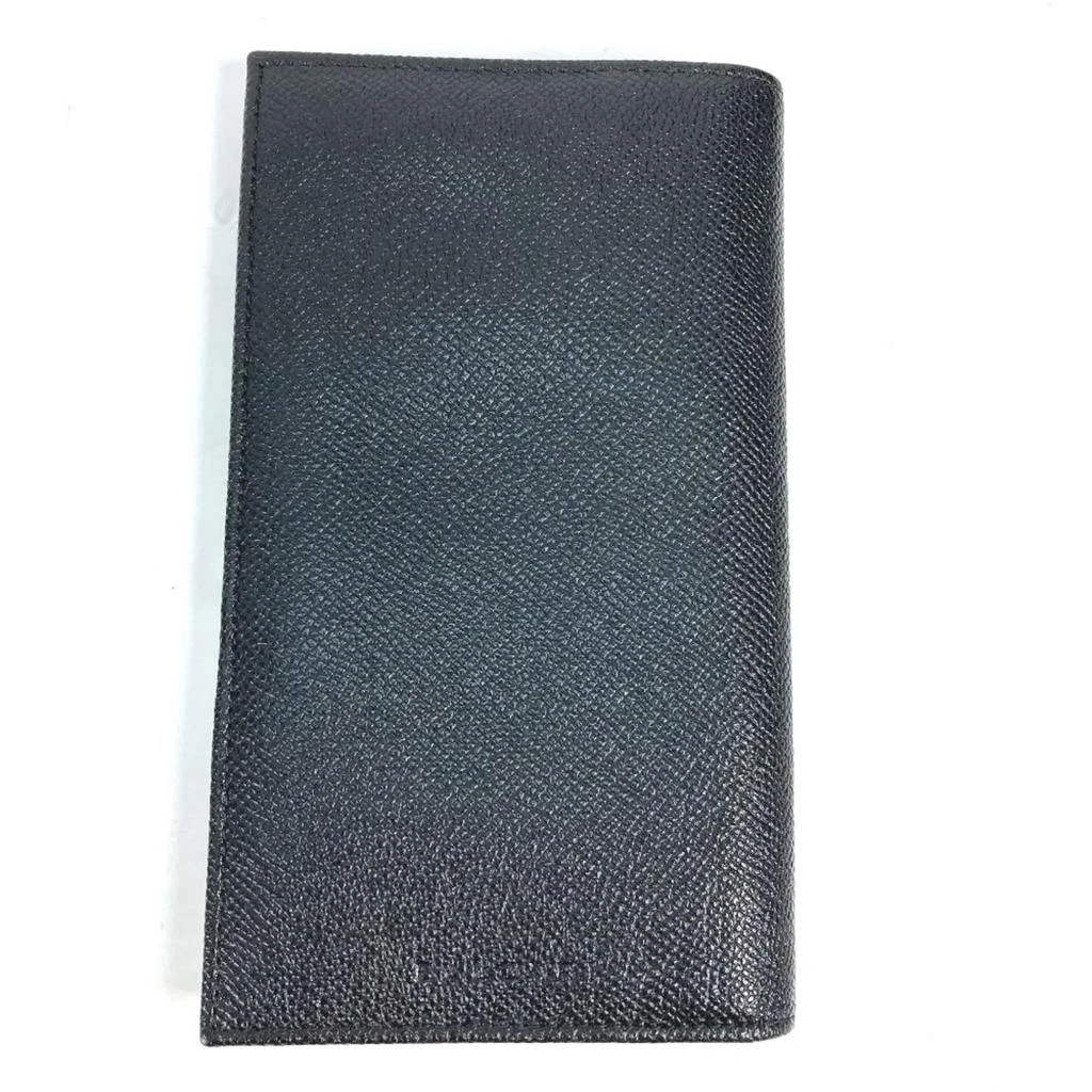 BVLGARI Leather Long Wallet (Bi-Fold) (Pre-Owned) 2
