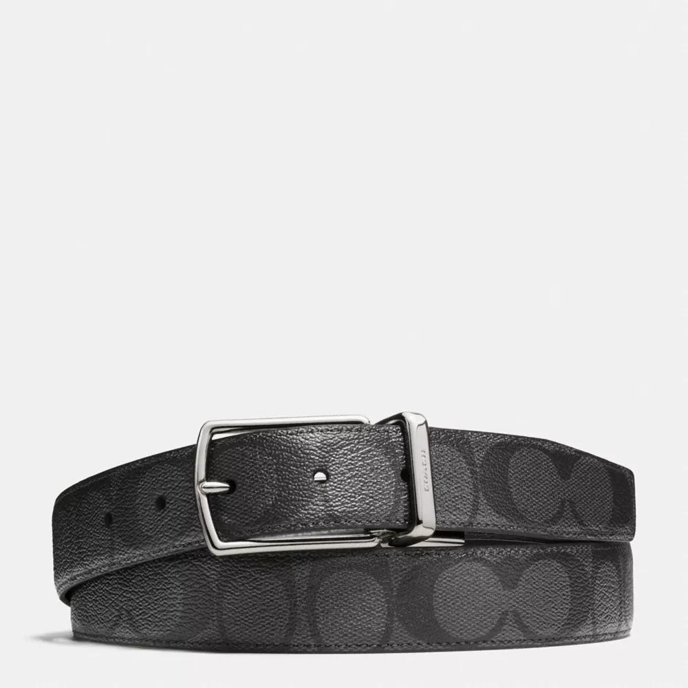 Coach Harness Buckle Cut-To-Size Reversible Belt, 30 Mm