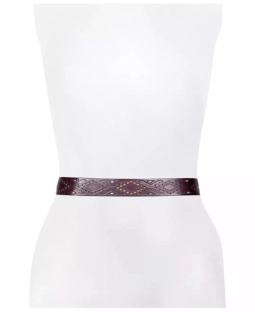 Frye Women
s Southwestern Embossing Belt 5