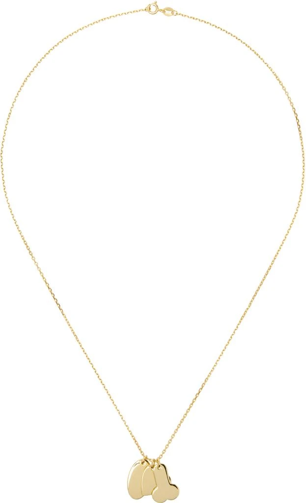 Carne Bollente Gold Naughty Necklace 1