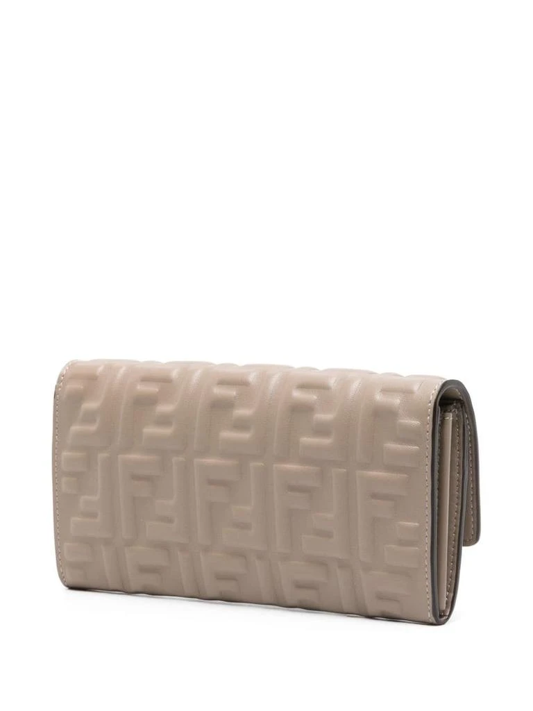 Fendi FENDI - Baguette Leather Wallet On Chain 3