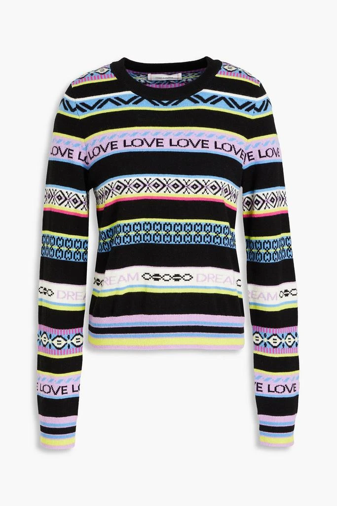 Chinti & Parker Intarsia wool and cashmere-blend sweater 1