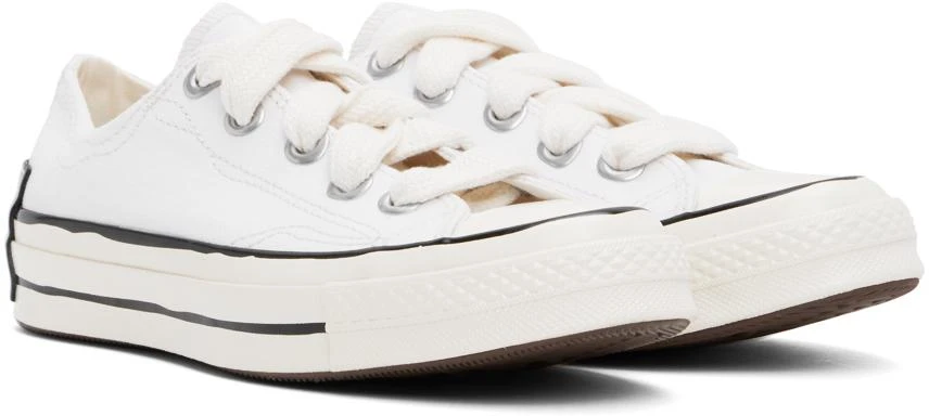 Converse White Chuck 70 Sketch Low Top Sneakers 4