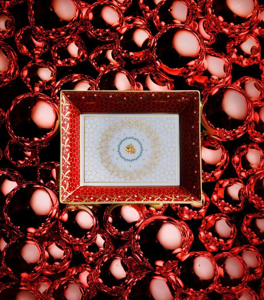 Bernardaud Noël Valet Tray (20cm x 16cm) 3