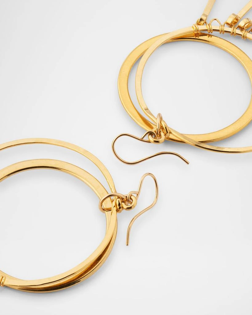 Devon Leigh 18K Gold-Plated Fringe Earrings 4