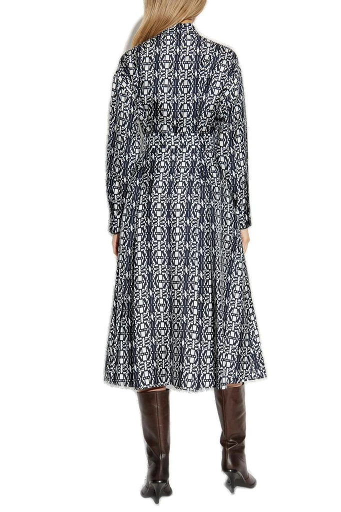 Max Mara Max Mara Esploso Patterned Long-Sleeve Shirt Dress 3