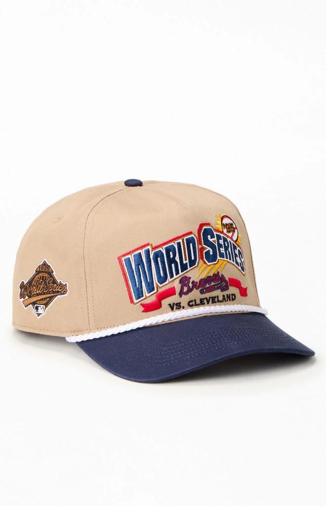 47 Brand 1995 World Series Braves vs Cleveland Snapback Hat 1